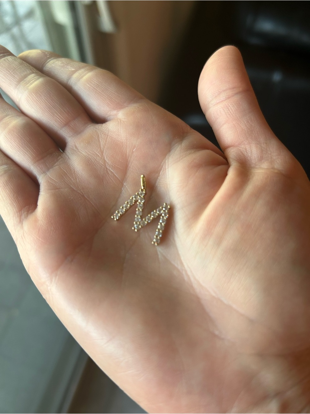 NWOT Miranda Frye 'M' Initial charm - Picture 2 of 2